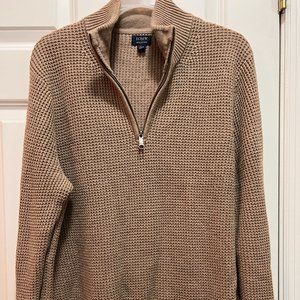 J.Crew Medium tan sweater 100% cotton